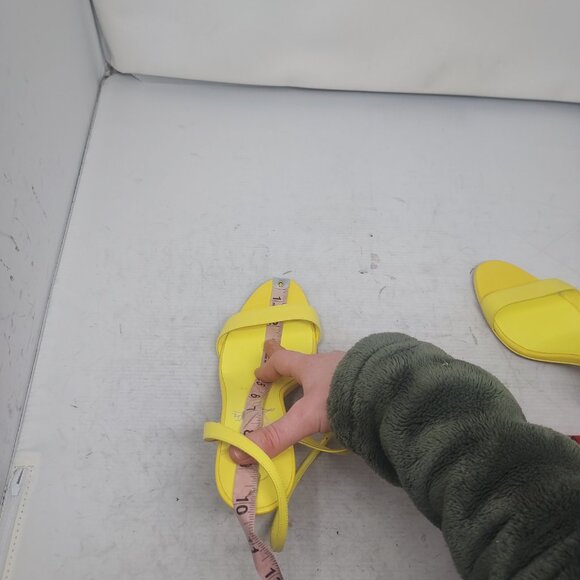 Christian Louboutin Loubigirl Yellow Ankle Strap Heel Sandal - Picture 5 of 12